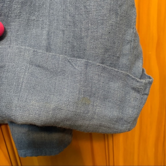 Flax 100% Linen Jacket Lagenlook Size Medium - Picture 9 of 9